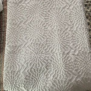 6 Panels White DKNY Lightly Lined Curtains